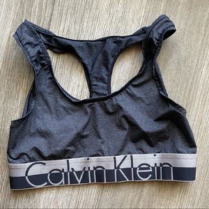 Calvin Klein sports bra small